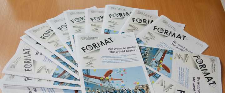 Timur and his team: school newspaper “Format” has new format! 