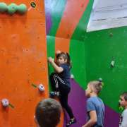 1st grade  student of the International Linguistic School Marina Ermolina became the second in the climbing competitions!
