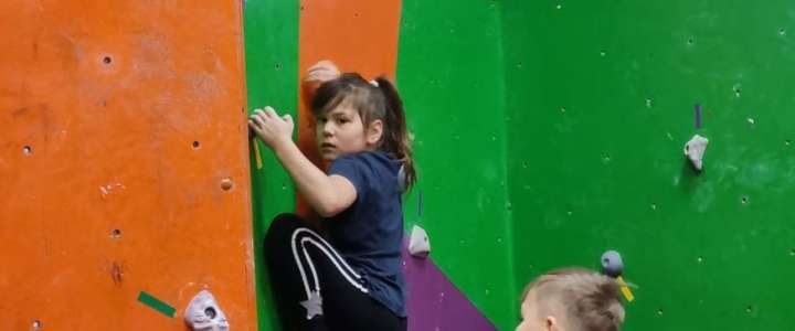 1st grade  student of the International Linguistic School Marina Ermolina became the second in the climbing competitions!