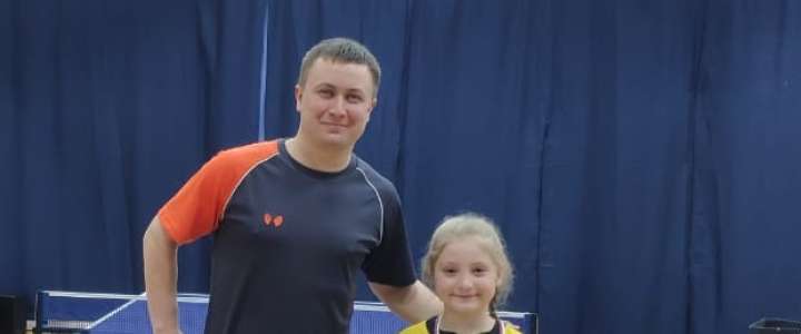 World Day of Table Tennis: student of 2nd grade of the International Linguistic School Victoria Soroka took second place in  personal championship