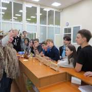 Science Week, Day 2: history brain ring, drinking water quality, rare animals of Primorye
