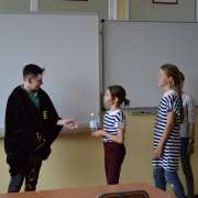 ILS 7th graders as Odyssey heroes 