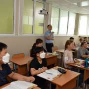 ILS students begin work on Literacy Day projects 