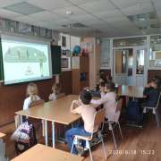 ILS students participate in All-Russian health lesson 