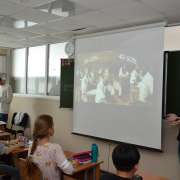 ILS students begin work on Literacy Day projects 