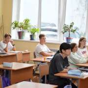 ILS students begin work on Literacy Day projects 