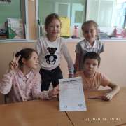 ILS students participate in All-Russian health lesson 