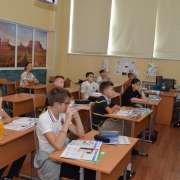 ILS students begin work on Literacy Day projects 