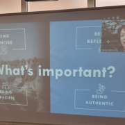 IB Students of 11th and 12th grade had an online talk with the representative of the University of British Columbia, Vancouver