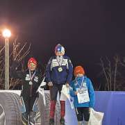 Students of the International Linguistic School  traditionally become best in alpine skiing and hockey 