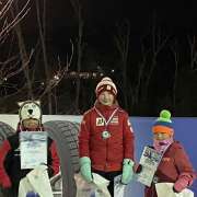 Students of the International Linguistic School  traditionally become best in alpine skiing and hockey 
