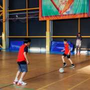 Sport Festaval at the International Linguistic School: 6M3 is the best in football, and 7M1 is the best in table tennis! 