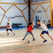 Sport Festaval at the International Linguistic School: 6M3 is the best in football, and 7M1 is the best in table tennis! 