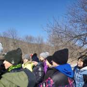 The 8th graders of the International Linguistic School visited the "Land of the Leopard" and explored the Sedanka reservoir