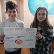 Fifth-graders of the International Linguistic School study the Athenian Theater and create intelligence maps.