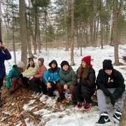 The 8th graders of the International Linguistic School visited the "Land of the Leopard" and explored the Sedanka reservoir