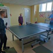 Sport Festaval at the International Linguistic School: 6M3 is the best in football, and 7M1 is the best in table tennis! 
