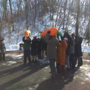 Sixth-graders of the International Linguistic School are preparing to celebrate Maslenitsa