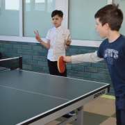 The Sport competitions in ILS: in tennis - the best 5M1, in volleyball - 8M1, and in chess - 7M2!
