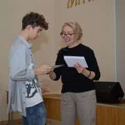 A business-activity game for tenth graders of the ILS "Vladivostok - the city of the future": we realized how difficult it is to be a leader and make life better