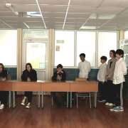 Students of 7th and 8th grades of the International Linguistic School continued the project “The Cultural Heritage of Vladivostok" with presentations for 5th and 6th graders