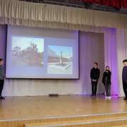 Students of 7th and 8th grades of the International Linguistic School continued the project “The Cultural Heritage of Vladivostok" with presentations for 5th and 6th graders