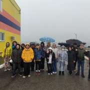 Fifth grade students of the International Linguistic School went on an excursion to the search and rescue team of the Ministry of Emergency Situations