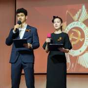 Congratulations from the Principal of the International Linguistic School on Victory Day. Dear colleagues, students, parents!