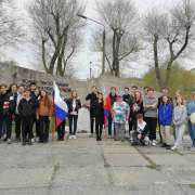 Students of the International Linguistic School visited places of military glory in Primorye