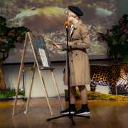 "This Wonderful World of Animals": Students of 4 th and 5th grades read poetry about animals in English