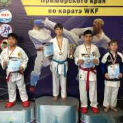 Student of the 6th grade of the International Linguistic School Korney Kosyi became a bronze medalist at the Championship of Primorsky region in karate