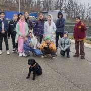 Fifth grade students of the International Linguistic School went on an excursion to the search and rescue team of the Ministry of Emergency Situations