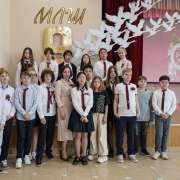 Congratulations from the Principal of the International Linguistic School on Victory Day. Dear colleagues, students, parents!