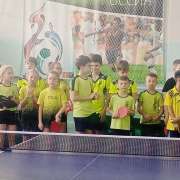 Students of the 3rd grade of the ILS took the “bronze” at the Championship of the Bolshoy Kamen city district in table tennis